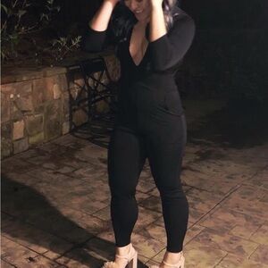Black jumpsuit